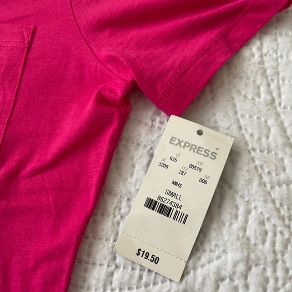 NWT 2 Express sexy basic v-neck tee t-shirts size XS - Picture 10 of 14